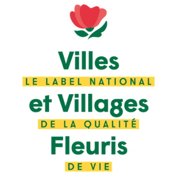 logo d'affiliation de la ville de joigny au réseau de villages fleuris