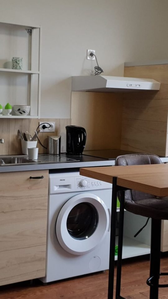 photyo de la cuisine du logement cerise