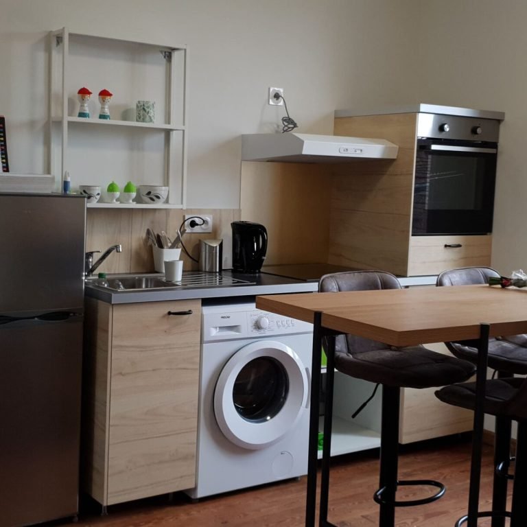 photyo de la cuisine du logement cerise